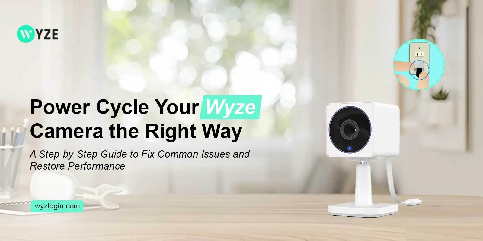 How To Power Cycle Wyze Camera